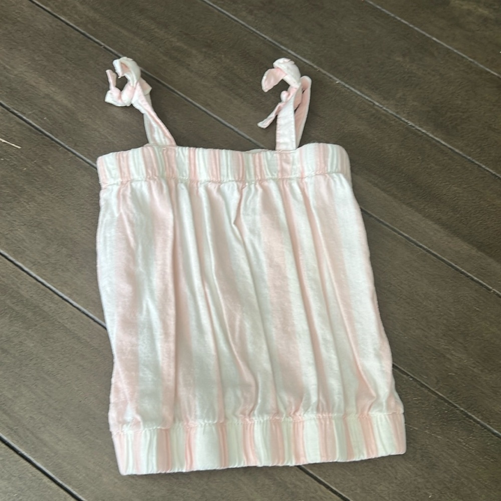 2T garanimals pink pinstripe top